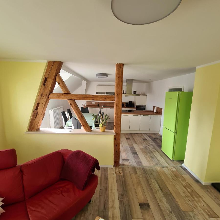 Gästezimmer Treuen - Bed&Breakfast Exterior foto